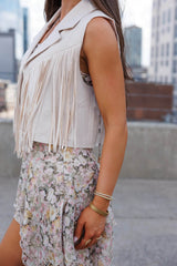 Austin Suede Fringe Vest
