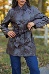 Autumn In Oxford Belted Jacket