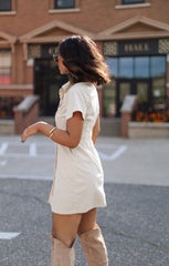 Corduroy Mini Dress