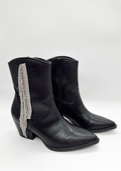 Black Glitz And Glam Boot