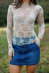 Catalina Lace Top