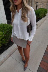 Classic Sheer Button Down