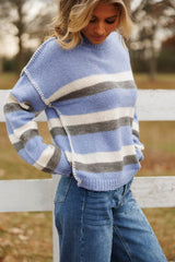 Cool Touch Striped Sweater