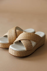 Reese Raffia Sandal
