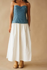 Pre-Order! Barefoot In Denim Dress