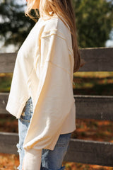 Early Riser Cropped Sweatshirt