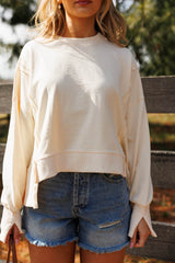 Early Riser Cropped Sweatshirt