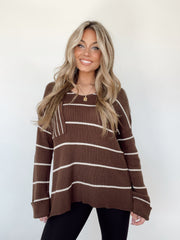 Espresso No Holding Back Sweater