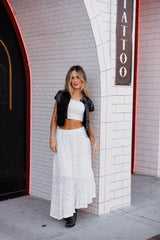 Faux Leather Vest