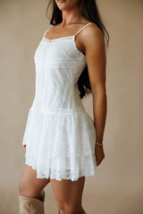 Unwritten Lace Romper