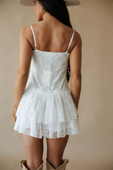 Unwritten Lace Romper