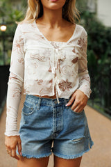 Coastal Crush Mesh Top