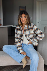 Hard To Leave Plaid Shacket
