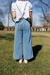 The Wildflower Denim Jumpsuit