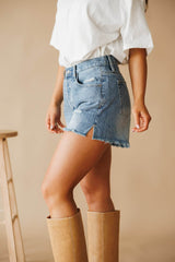 Indigo Denim Shorts