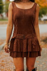 Austin Nights Suede Dress