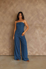 Westward Denim Tube Top