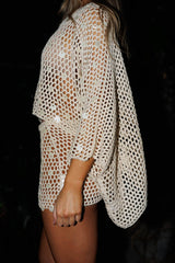 Pre-Order! Beach Club Crochet Poncho