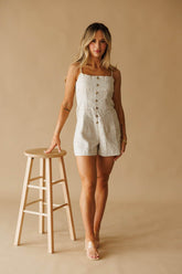 Linen Market Romper