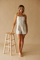 Linen Market Romper