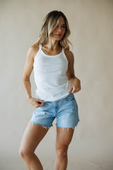 Longer Length Denim Short