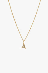 Gold Letter Necklace