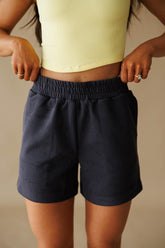 Sand Wash Ribbed Shorts