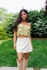 Loveliness Ruffle Tank