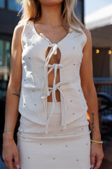 Main Stage Studded Top