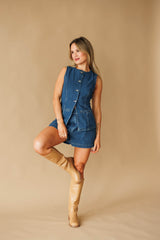Melrose Denim Vest