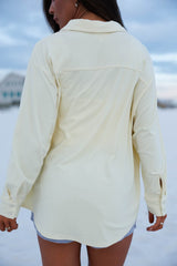 Butter Button Down Jersey Shirt