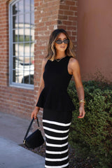 Pressed Peplum Top
