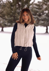 Ruched Vest