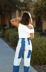 Shifted One Shoulder Top
