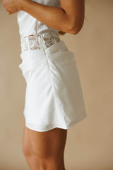 Weekend In White Skirt