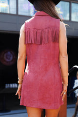 Desert Cowgirl Suede Vest