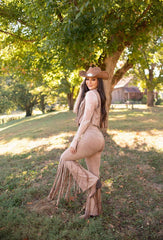 Austin Suede Fringe Pants