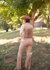 Austin Suede Fringe Pants