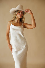 Sleek Satin Tank