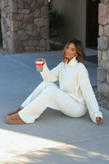 Snowed In Cable Knit Pants