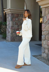 Snowed In Cable Knit Pants