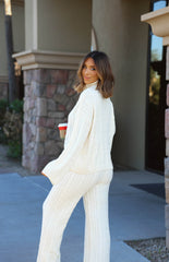 Snowed In Cable Knit Sweater