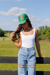 Square Neck Staple Bodysuit