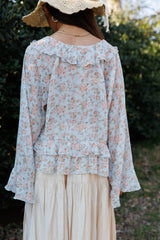 Sweet Grace Ruffle Top