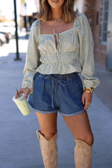 Sweet September Gingham Top
