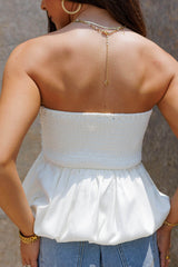 Bow Bubble Top