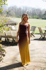 Golden Pour Maxi Dress
