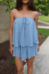 Luau Linen Romper