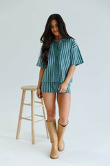 The Palma Striped Shorts
