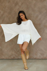 Knit Pancho Top
